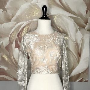 🤍 White Crop Top 🤍